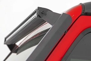 Jeep Gladiator LED Light Kit - Windshield Mount - Rough Country - 50 Jeep Gladiator LED Light Kit - Windshield Mount - Rough Country - 50